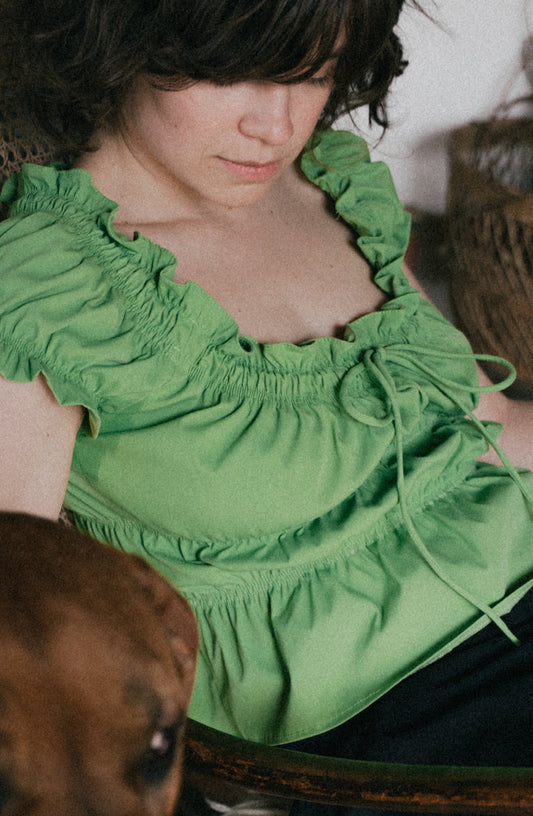 Pea Light Blouse