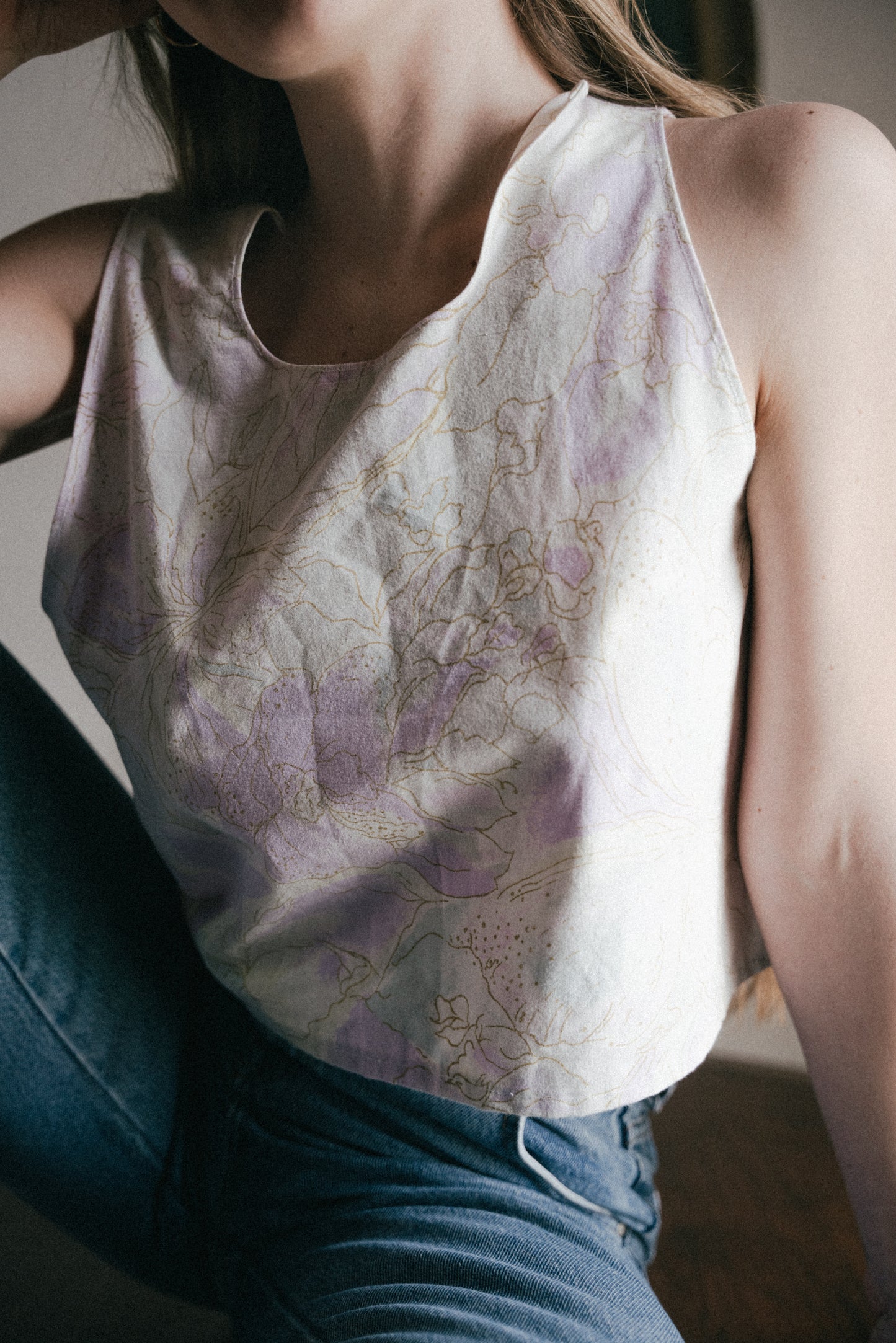 Faded Bloom Tank Top